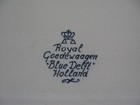 Vintage Delft Tile Holland America 1998 Inaugural World Voyage New W Orig  Pkg