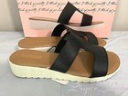 New Kensie Women s Elena H Band Slide Sandal - Pick Size - Black