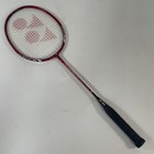 Yonex Nano Speed 80 Badminton Racquet   black And Red With Case