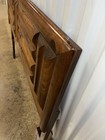 Vintage Mid Century Modern Brutalist Queen Sized Headboard By Lane