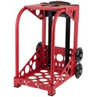 Zuca Sport Obsidian Insert Bag And Red Frame Travel Rolling