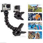 Jaws Clamp Mount Holder   Adjustable Flex Neck For Gopro Hero 4 3  2 1 Camera