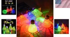 Durable Nylon Led Badminton Shuttlecocks - Perfect For Indoor   Outdoor Play