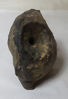 Very Rare Mcm Japanese Cast Iron Abstract Owl Figure