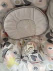 Fisher Price Baby Swing Floral Fabric Seat Cover   Canopy Replacement Part