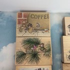 Vtg House Mouse Rubber Stamp Lot Of 12 Stampa Rosa Stampabilities Xmas Bird Cat