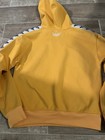 Women   s Adidas Yellow Pullover Hoodie Size Small