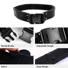 Tactical Police Security Guard Duty Belt Nylon Utility Kit Pouch System Black