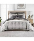 New Unused 7-pc Set Hotel Collection Full queen Broken Stripe  1 155 Value