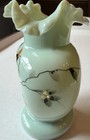 Late 19th Century Antique Opaline Bristol Glass Vase 5-1 2 Inches  Circa 1900