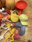 Hasbro Mr  Mrs  Potato Head Parts Accessories Large Lot 65  Pieces Mix Match