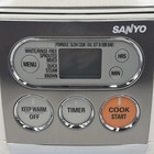 Sanyo Rice Cooker Warmer Ecj-f50s Electric 5 Cup Micro-computerized - Tested