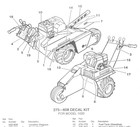 Parts Book Catalog 1020 Ditch Witch Walk Behind Trencher Kohler Wisconsin Engine