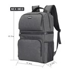Neximeo Cooler Backpack 26 Cans-double Deck Insulated Backpack Cooler Leak Proof