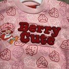 Strawberry Shortcake Twin Jogger Set 6 Months New Licensed    free Shipping   