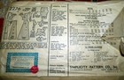 lovely Vtg 1930s Dress Sewing Pattern Bust 38