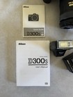 Nikon D300s Digital Slr Camera Black W  Dx Lens Flash Charger Strap Manuals