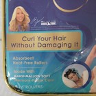 New The Sleep Styler Large 6 Inch Heatless Hair Rollers 8 Count Shark Tank