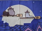 Pusheen Box Fall 2024 Pusheen   Stormy Witch Cat Halloween Tapestry
