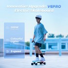 Electric Skateboard With Remote Led Light Electric Longboard For Adults    teens