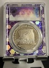1987-s Pcgs 1  Constitution Silver Dollar Pr69dcam Purple Core Holographic Slab