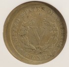 1901 5c Liberty Nickel Struck 10  Off-center Ngc Vf35