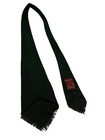 Hand Painted Vintage 1940s Tie Men s Neck Ties Loomed 30s Green Wide Wool 48x4 