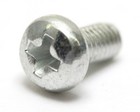 M3 X 6mm Zinc Plated Steel Pan Head Screws  100 Piece Lot