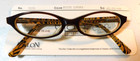 5 Pc  Elan 9251 Brown Safari 48 18 Plastic Eyeglass Frame Lot New Old Stock  163