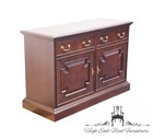 Century Furniture Solid Mahogany Traditional Style 72  Flip Top Server Buffet