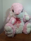 Dan Dee Collector s Choice Pink White Bunny Rabbit Plush Stuffed Animal Easter L