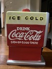 Coca-cola Cookie Jar-soda Fountain Have A Coke Ceramic 2002 Vtg Cookie Jar  read