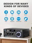 Stereo Home Audio Amplifier Receiver Ak45  400w Bluetooth 5 0 Hifi Stereo Power