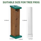 Tree Frog House For Many Species Of Tree Frogs  Deluxe Wood Tree Frog Nest Fr   