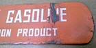 Rare  Porcelain  76 Gasoline A Union Product  metal Gas Station Tag Service Sign