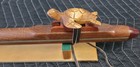 Native American Flute  Burl Mahogany Wood -  Key Of Low D  Awesome Sound