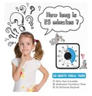 Secura 7 5    Visual Timer 60 Minute Oversize Countdown Visual Timer Cartoon Blue
