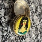 Antique Powder Makeup Tin
