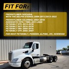 For Peterbilt Freightliner Semi Truck Pair 16 Pin Radio Iso Wire Harness Adapter