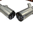 Road Superior Truck Parts 15 Ft Dual Pole Coiled Electric Cable W  2 X 12  Leads