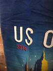 New 2014 Us Open Cotton Tennis Beach Towel 30x60 Arther Ashe Stadium Nyc