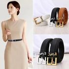New Women Waist Alloy Buckle Leather Belts Quality Belt Ladies Leather Waistband