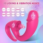Clit Licking Tongue Oral Vibrator G-spot Dildo Vibrator Clit Sex Toys For Women