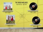 Personalized 12    Vinyl Record     Custom Music Gift With Photo Cover Made To Order