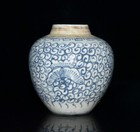 Nice Chinese Art Hand Painting Blue white Porcelain Flowers Pot