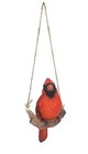 Hanging Cardinal On Branch Garden Statue Garden Home Decor