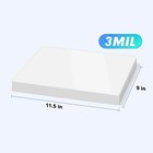 500 Thermal Laminating Pouches 9x11 5 500ct Clear Laminator Sheets 3mil Letter