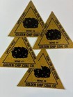 Lot Of 32 Dickenson Co  Va  Coal Stickers 