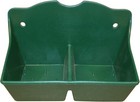 Little Giant 1qt Mineral Feeder Green Livestock Salt Block Holder Mountable 2pck