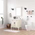 20 Piece Matte Black Bathroom Hardware Set